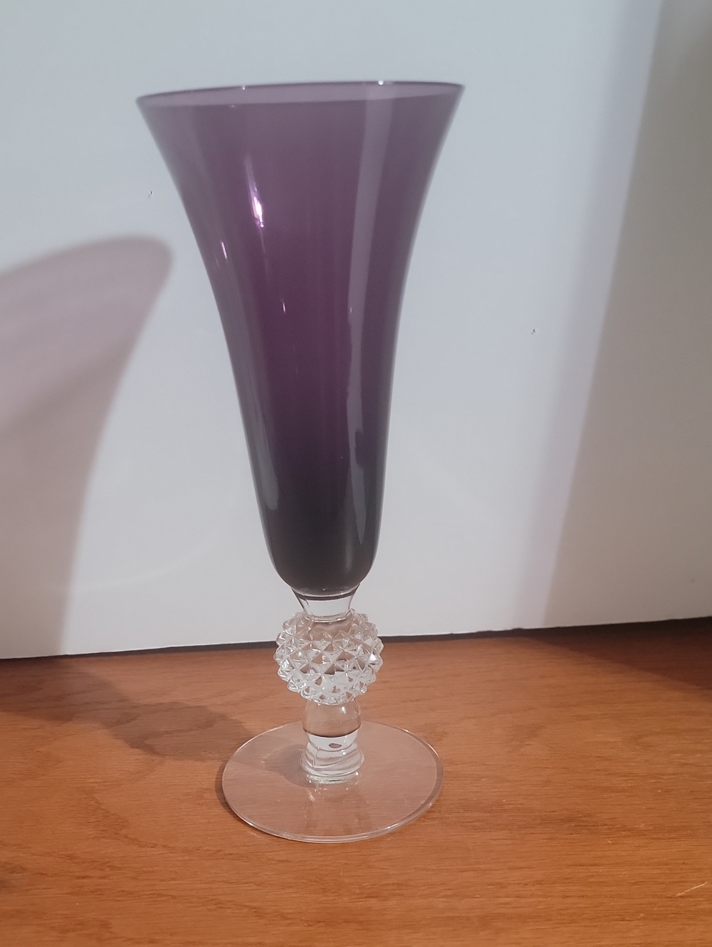 Morgantown Golf Ball Amethyst Purple Vase # 7643